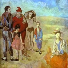 Haga click para ver la imagen ampliada the family of saltimbanques.jpg
